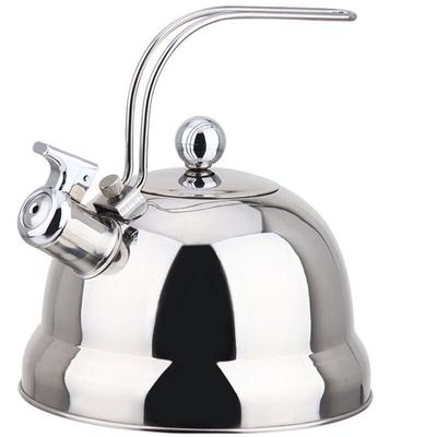 2.5L Stainless Steel Whistling Teapot Tea Kettle for Home Outdoor Camping Hiking Backpacking
