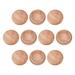 100 Pcs 1 Inch Cherry Hardwood Furniture Plugs Wood Button Top Plugs - 1-Inch,100 Pack