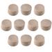 50 Pcs 9/25 Inch Wood Button Top Plugs Hardwood Furniture Plugs 1/4 Inch Height - 9/25"(9mm) Hole,50 Pcs