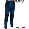 E3/80545 pantalone kudus Cofra blu marino nero tg 50