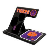 Keyscaper Clemson Tigers 3-In-1 Wireless Charger