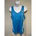 Adidas Tops | Adidas Lg Active 360 Sports Bra V-Neck Tank Top | Color: Blue/White | Size: L