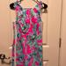 Lilly Pulitzer Dresses | Lilly Pulitzer Size 0 Structured Shift Dress | Color: Blue/Pink | Size: 0