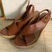 American Eagle Outfitters Shoes | American Eagle Wedges | Color: Brown/Tan | Size: 10