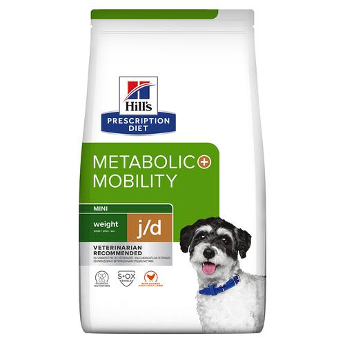 2x 6kg Hill's Prescription Diet Metabolic + Mobility Mini Hundefutter trocken