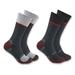 Carhartt Men's Force Midweight Steel Toe Crew Socks, Assorted 4 SKU - 789727