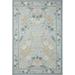 Blue/Green 60 x 60 x 0.13 in Area Rug - Rifle Paper Co. x Loloi Floral Willow Sky Area Rug Polyester/Cotton | 60 H x 60 W x 0.13 D in | Wayfair