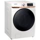 Samsung 5.0 cu. ft. Extra Large Capacity Smart Front Load Washer w/ Super Speed Wash & Steam in White | 38.75 H x 33.5 W x 27 D in | Wayfair