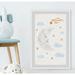 Viv + Rae™ Mathew Moon & Clouds Framed Art Paper in White | 36 H x 24 W x 1.5 D in | Wayfair 41C73CA758AB4CE78EFB8063AC6C1D03