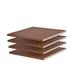 Charlton Home® Optional Small Shelves for Kyle Wardrobe Armoires Wood in Brown | 0.75 H x 16.75 W x 18.25 D in | Wayfair