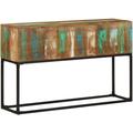 Table console 120x30x75 cm Bois de r�cup�ration massif - Vidaxl