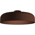 Lumicom - tuzzi Plafonnier, 1xE27, max 42W, métal, marron corten, D.40cm