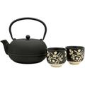 Group Set thé Sichuan 1,0l fonte + 2 tasses porcel. 153013 (153013) - Bredemeijer