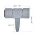 9.8x9.1 Inch Garden Fence Plastic Decorative Path Border Edging 20Pcs