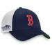 Men's Fanatics Branded Navy/White Boston Red Sox 2013 World Series Patch Team Trucker Snapback Hat