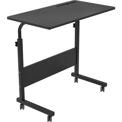 Soges - 05-3-80BK Höhenverstellbarer Laptop-Tisch Computertisch mit Tablet-Einschub, 80 x 40 cm, Image