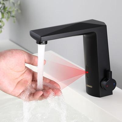 Infrarot Sensor Wasserhahn Automatik Waschtischarmatur Einhebelmischer Waschbecken Mischbatterie