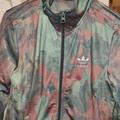 Adidas Jackets & Coats | Adidas Pastel Swirls Track Jacket Sz S | Color: Blue/Pink | Size: S