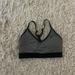 Nike Intimates & Sleepwear | Nike Grey/Black Sport Bra Cros Back | Color: Black/Gray | Size: Xs