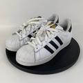 Adidas Shoes | Adidas Originals Superstar White/Black Athletic Shoes C77153 Women's Size 7 | Color: Black/White | Size: 7