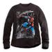 Disney Shirts | Nwt Disney The Amazing Spiderman Black Waffle Long Sleeve Thermal T-Shirt Top M | Color: Black/Red | Size: M