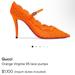 Gucci Shoes | Brand New Gucci Lace Pumps | Color: Orange | Size: 6.5