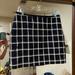 Madewell Skirts | Madewell Double Windowpane Mini Skirt | Color: Black/White | Size: 6