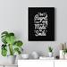 Trinx Inspirational Quote Canvas Made You Smile Wall Art Motivational Motto Inspiring Posters Prints Artwork Decor Ready To Hang Canvas | Wayfair