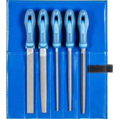 Pferd - tools 11800531 Werkstattfeilen-Set Hieb 1 in PVC-Rolltasche Länge 200 mm 1 St. Image