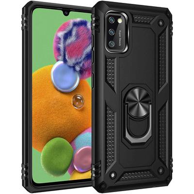 Markenlos - cofi1453® Silikon tpu Slim Case mit 360 Grad Ring Ständer Schutzhülle Kickstand