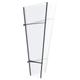 Palram-canopia - Aluminium Seitenwand Pegasus 620 Grau 64x171 cm