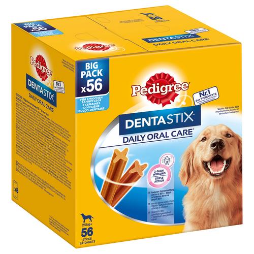 Pedigree Dentastix Hundesnacks für große Hunde (></noscript>25 kg) 56 Stück Zahnpflege Hund