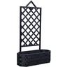 150 cm Trellis Grey Trellis Grey Trellis Rose arch Trellis aiuto Wood Trellis box Rose Trellis