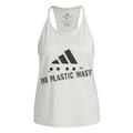 Adidas Damen Run Fast Running Graphic Tanktop weiß