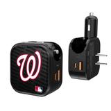 Washington Nationals Team Logo Dual Port USB Car & Home Charger