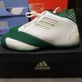 Adidas Shoes | Adidas T-Mac 1 Lebron James White Green Gold Irish Fw3663 Men's Celtics | Color: Green/White | Size: Various