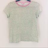 Lilly Pulitzer Tops | Lilly Pulitzer Print T Shirt Size Small | Color: Green/Pink | Size: S