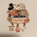 Disney Kitchen | Home Grown Mickey Mouse Epcot Flower & Garden Festival Magnet 2020 | Color: Orange | Size: Os