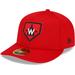Men's New Era Red Washington Nationals 2022 Clubhouse Alternate Logo Low Profile 59FIFTY Fitted Hat