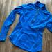 Lululemon Athletica Tops | Blue Lululemon 1/2 Zip Long Sleeve Sweater | Color: Blue | Size: 6