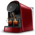 Machine a café a capsules double espresso Philips L'Or Barista LM8012/51 - Rouge + 9 capsules