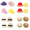 Mini chapeau de maison de poupées pour enfants accessoires de maison de poupées mini casquette