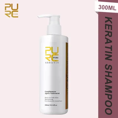 PURC – shampooing purifiant 300ml après-shampoing pour lisser les cheveux traitement à la