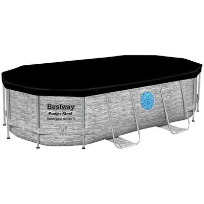 Power Steel™ Swim Vista Series™ Frame Pool Komplett-Set mit Filterpumpe 427 x 250 x 100 cm, Image
