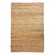 Tapis kilim en jute Fait main 160x230 Beige