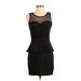 Paris LA Casual Dress - DropWaist: Black Dresses - Women's Size Small