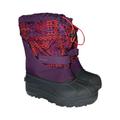 Columbia Shoes | Columbia Purple Abstract Insulated Snow Ski Winter Boots Girl's 6 Barely Worn | Color: Black/Purple | Size: 6g