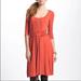 Anthropologie Dresses | Anthro Bailey 44 Ruched Dress | Color: Orange | Size: M
