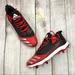Adidas Shoes | Adidas Red Black White Icon Bounce Baseball Cleats Size 7.5 | Color: Black/Red | Size: 7.5