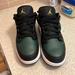 Nike Shoes | Jordan 1 Low, “Green Toe” | Color: Black/Green | Size: 7